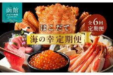 はこだて 海の幸 定期便 50万円 全6回 厳選 海の恵み 毛がに 本まぐろ たらばがに いくら 紅鮭ほぐし とろサーモン 昆布〆 いかそうめん 数の子松前漬け 生ずわいがに プレミアム 海鮮瓶 鮮度抜群 海産物 月替り 堪能 お取り寄せ 北海道 函館市 送料無料_HS001-006