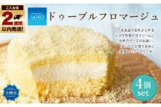 ルタオ ドゥーブルフロマージュ 4個セット