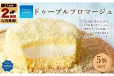 ルタオ ドゥーブルフロマージュ 5個セット