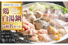 【112】北海道小樽よりお届け！ 北海道鶏白湯（とりぱいたん）鍋セット B0080170