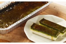 【6回定期便】 国士無双 酒粕カタラーナ 抹茶味 約600g （約150g×4個） （合計約3.6kg） カタラーナ 日本酒 酒粕 抹茶 洋菓子 菓子 お菓子 焼菓子 焼き菓子 大人スイーツ 定期便 北海道 小樽市 冷凍