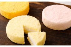 【6回定期便】 北海道フロマージュ 3種セット （プレーン ・ アップル ・ メロン） 約1.05kg （約350g×3個） （計約6.3kg） 3種類 林檎 りんご リンゴ フロマージュ クリームチーズ ケーキ 洋菓子 菓子 お菓子 セット 定期便 北海道 小樽市 冷凍