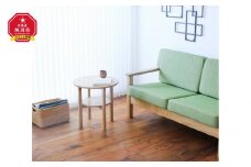 旭川家具　MUKU工房オリジナル　MUKU(ムク)サイドテーブル　ナラ 【 国産 無垢 インテリア 木製 ナチュラル テーブル サイドテーブル ソファ ベッドサイド 玄関 寝室 北海道 】 _00513