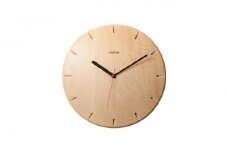 旭川家具　コサイン　no.270時計　メープル 【 旭川家具 北海道 旭川市 木製 家具 選べる樹種 置時計 壁掛け時計 リビング ダイニング ベッドルーム 贈り物 プレゼント 記念品 シンプル ナチュラル 手作り 北欧 おしゃれ 天然木 無垢 】_00640