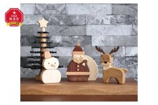 旭川クラフト ササキ工芸 Woody Xmas(ウッディクリスマス) 【 国産 無垢 インテリア 木製 ナチュラル 北欧 コンパクト クリスマス プレゼント 北海道 】_00706