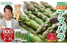 【2026年先行予約】露地物朝採りアスパラ 2L～3Lサイズ800g（400g×2）鮮度保持フィルム入り(5月中旬発送開始予定) 【 アスパラ アスパラガス 朝採り とれたて 野菜 旬 小分け 保存 産直 産地直送 お取り寄せ 旭川市 北海道 】_01593