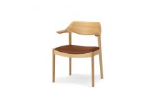 旭川家具 カンディハウス WING LUX サイドチェアーH 北海道ナラNF／MR-LBR_01212