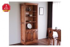 旭川家具　クリエイトファニチャー　CHELSEAオープンキャビネット 【 国産 無垢 インテリア 木製 収納 スタイリッシュ キャビネット サイドボード リビング ダイニング 北海道 】 _01236