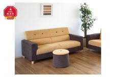 旭川家具　宮田産業　ピノ 3人掛けソファ ナチュラル 【 国産 無垢 インテリア 木製 コンパクト ソファ ソファー 3人掛け カウチ コーナー リビング ダイニング 北海道 】_01519