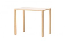 旭川家具　コサイン　coaデスク ナチュラル デスク 机 85×55×70cm 12.5kg 【 旭川家具 北海道 旭川市 木製 家具 コンパクトデスク 在宅ワーク 作業台 小デスク リビング学習 リビングデスク コンソールテーブル 選べるカラー エグゼクティブ ハイクラス デザイナーズ シンプル ナチュラル 手作り 北欧 おしゃれ 天然木 無垢 】_01740