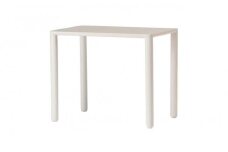 旭川家具　コサイン　coaデスク ホワイト デスク 机 85×55×70cm 12.5kg 【 旭川家具 北海道 旭川市 木製 家具 コンパクトデスク 在宅ワーク 作業台 小デスク リビング学習 リビングデスク コンソールテーブル 選べるカラー エグゼクティブ ハイクラス デザイナーズ シンプル ナチュラル 手作り 北欧 おしゃれ 天然木 無垢 】_01741
