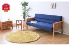 旭川家具 MUKU工房オリジナル MKソファ 170 チェリー 【 国産 無垢 インテリア 木製 ナチュラル ソファ ソファー 2.5人掛け 3人掛け リビング ダイニング 北海道 】_01644