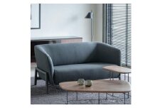 旭川家具 カンディハウス テン リビングソファー 160 北海道タモDGY ／ 張地（布）トニカDGY_01825