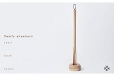 Comfy shoehorn -  short　birch/SASAKI【旭川クラフト(木製品/靴べら)】コンフィーシューホーン / ササキ工芸_03175