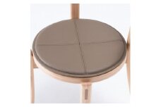 旭川家具 カンディハウス　アクセサリー コレクション 座 革クッションΦ41 MG-KGY_02048