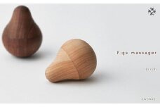 Figs massager 　birch/SASAKI【旭川クラフト(木製品/ツボ押し)】フィグス マッサージャー / ササキ工芸_00000