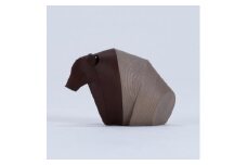 北海道アートオブジェ　コソンコクス　Animal Object - エゾヒグマ 北海道タモGY_03343