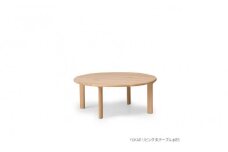旭川家具 カンディハウス YUKAR リビング 丸テーブル φ85 北海道ナラWNF_02050