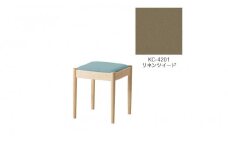 旭川家具　コサイン　フォルクスツール メープル　KCリネンツイード_03579