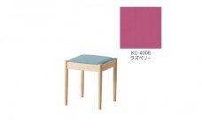 旭川家具　コサイン　フォルクスツール メープル　KCラズベリー_03584