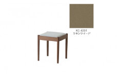 旭川家具　コサイン　フォルクスツール ウォルナット　KCリネンツイード_03600