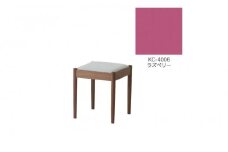 旭川家具　コサイン　フォルクスツール ウォルナット　KCラズベリー_03605
