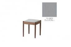 旭川家具　コサイン　フォルクスツール ウォルナット　TUフレンチグレー_03612