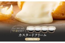 ありそうでなかった！名物シュークリームの中身のみ（300g×4個）【 シ ュークリーム 菓子 お菓子 おかし スイーツ デザート 洋菓子 旭川 北海道 人気 お楽しみ セット 食品 】_04704