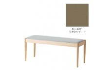 旭川家具　コサイン　フォルクベンチ　メープルKC　リネンツイード_04497