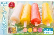 【新食感スイーツ】くずもちバー　4種12本セット（冷凍）_04749