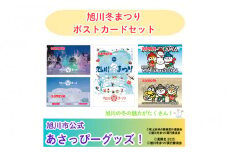 ＼旭川市の冬がいっぱい！／旭川冬まつりポストカード（５枚セット）_05065