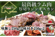 味付けジンギスカン250g×2 ラム肩ロース250×2 【 ふるさと納税 人気 おすすめ ランキング 訳あり ラムチョップ ラム ジンギスカン 味付き 仔羊 鹿肉 羊肉 肉 肉厚 BBQ 焼肉 セット 大容量 詰合せ 北海道 室蘭市 送料無料 】 MROA053