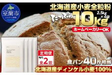 【毎月定期便】北海道産 スペルト小麦全粒粉 ディンケルスター 10kg 全2回【ふるさと納税 人気 おすすめ ランキング 小麦 小麦粉 粉 ディンケル小麦 スペルト小麦 穀物 石臼全粒粉 国産 北海道産 こむぎ こむぎこ ギフト 贈答 プレゼント 贈り物 定期便 北海道 室蘭市 送料無料】MROBI023