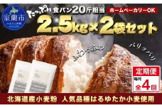 【毎月定期便】北海道産 はるゆたかブレンド小麦粉 シルバーライズ（パン用強力粉）5kg 全4回【ふるさと納税 人気 おすすめ ランキング 小麦 小麦粉 粉 シルバーライズ はるゆたか ブレンド パン用 強力粉 穀物 国産 北海道産 食パン パン こむぎ こむぎこ ギフト 贈答 プレゼント 贈り物 定期便 北海道 室蘭市 送料無料】MROBI028