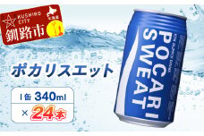  ポカリスエット340ml缶×24本 ふるさと納税 飲料 F4F-5491