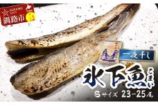 一夜干し氷下魚(S) 23-25尾 ふるさと納税 干物 北海道 釧路 海鮮 こまい コマイ おつまみ 居酒屋 肴 魚介 魚 F4F-3283