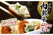 11月発送  肉餃子45個(15個×3)    F4F-4057