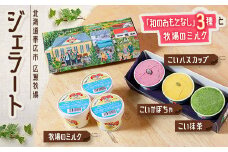 ジェラート「和のおもてなし」3種と牧場のミルク【1205820】