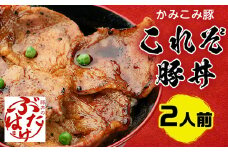 豚丼のぶたはげ「これぞ豚丼 2人前」(ロース豚肉、豚丼のたれ、コショウ)【1357286】