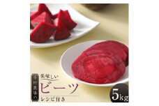 中村農場の美味しいビーツ(栽培期間中農薬不使用) 5kg  ～レシピ付き～【1205119】