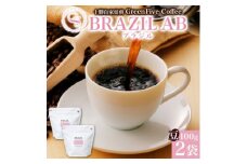 コーヒー豆 ブラジル 100g×2袋 鮮度を高めたスペシャルティコーヒー 北海道 帯広市【1536984】