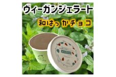 北海道産ヴィーガンジェラート　和はっかチョコ　6個【1556775】