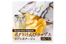 ポテトけんぴチップス(コーンポタージュ) 5袋＜Brand New Tokachi＞【1607805】