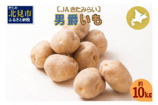 【予約：2024年9月下旬から順次発送】北海道 JAきたみらい「男爵いも」10kg ( 期間限定 野菜 芋 )【005-0008-2024】