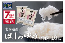 《7営業日以内に発送》令和5年産 ほしのゆめ 10kg ( 北海道産 精白米 お米 米 こめ 精米 10キロ )【080-0038】
