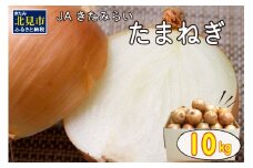 【予約：2024年10月上旬から順次発送】北海道 JAきたみらい「たまねぎ」10kg ( 期間限定 野菜 玉ねぎ 玉葱 )【005-0001-2024】