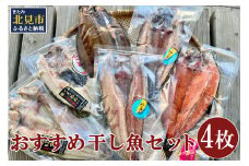 おすすめ干し魚セット 計4枚 ( 干物 魚 セット 詰め合わせ おすすめ ふるさと納税 )【091-0009】