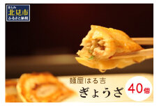 麺屋はる吉 冷凍ぎょうざオリジナル 40個入×1袋 ( 加工品 餃子 ぎょうざ 北海道 ふるさと納税 ギョーザ )【082-0005】