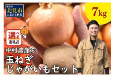 【2025年10月中お届け】北見市産 たまねぎとじゃがいもセット 約7kg ( 野菜 たまねぎ 玉ねぎ タマネギ 玉葱 ジャガイモ じゃがいも 北海道 セット ふるさと納税 )【002-0007-2025】