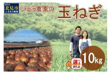 【2024年11月中お届け】いとう農園の玉ねぎ 10kg ( 玉葱 タマネギ 野菜 期間限定 数量限定 10キロ )【181-0002】